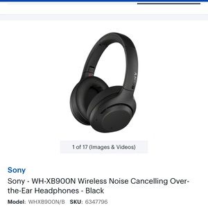 Brand New Sony Wireless Headphones